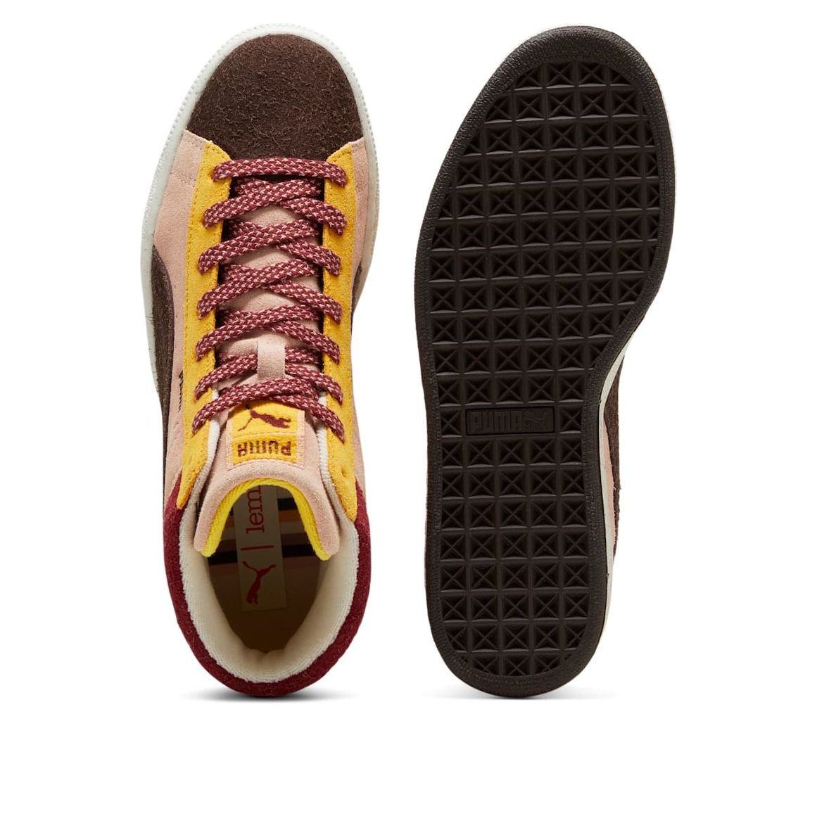 (WMNS) PUMA x lemlem Suede Mid 'Dark Chocolate Rose Quartz' 396629-02