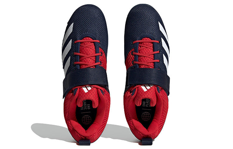 adidas Powerlift 5 Weightlifting Shoes 'Navy Red' HQ3530
