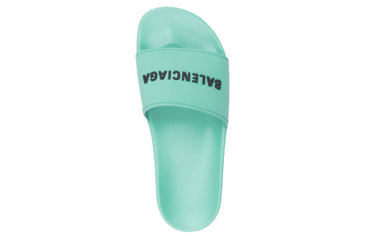 Balenciaga Pool Slides 'Mint' 565826W1S803410
