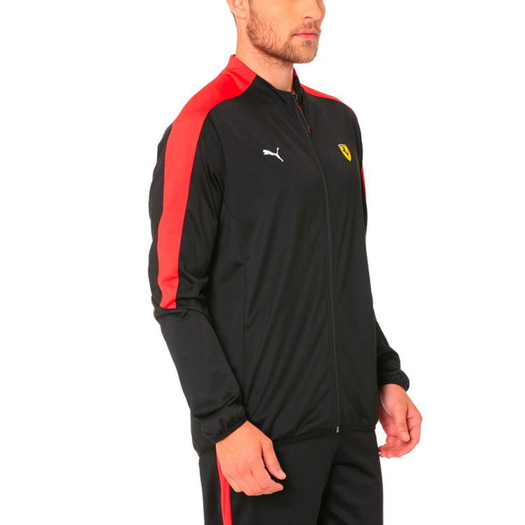 PUMA Scuderia Ferrari T7 Track Jacket 'Black' 576701-02