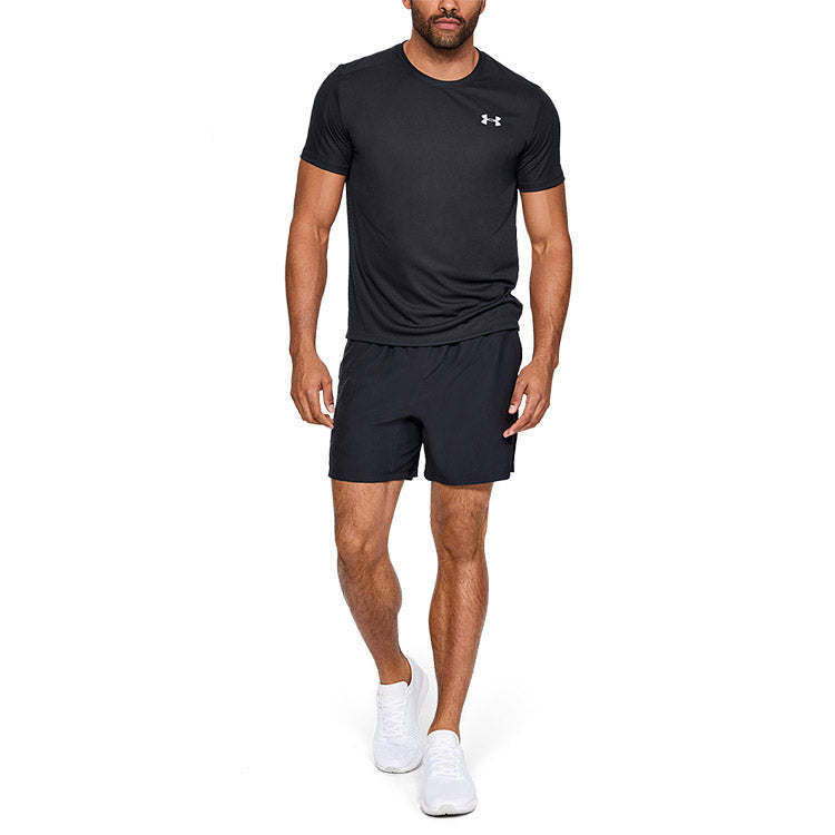 Under Armour UA Speed Stride Short Sleeve Couple Style Black 1326564-001