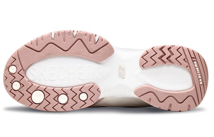 (WMNS) Skechers D Lites Train Mid-Top Daddy Shoes Pink/White 99999111-PKW