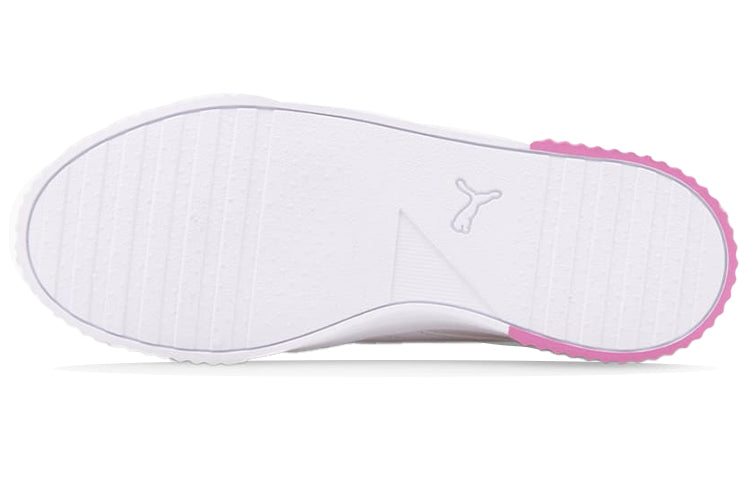 (WMNS) PUMA Carina Logomania Kadin Sneakers White/Red/Pink 383906-02