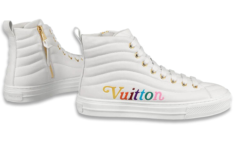 (WMNS) LOUIS VUITTON LV Stellar Ankle Sneakers 'White' 1A5C5I