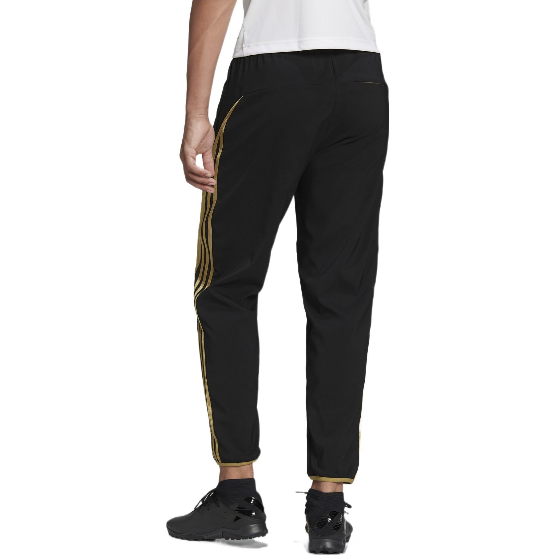 Men's adidas Stripe Logo Bundle Feet Soccer/Football Sports Pants/Trousers/Joggers 21-22 Season Arsenal Black HA5261