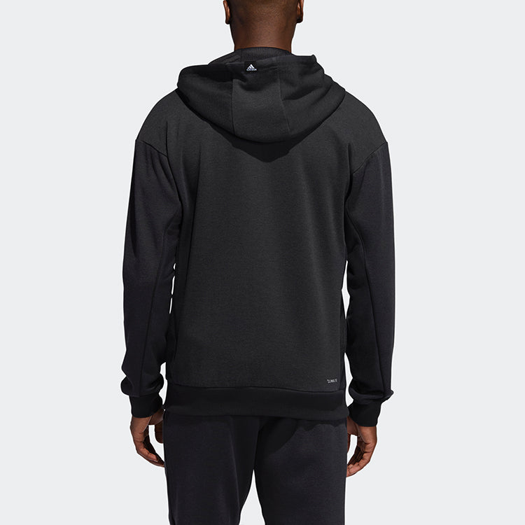 adidas Ros Crossup Fz Basketball Cap Jacket Men's Black EJ2145