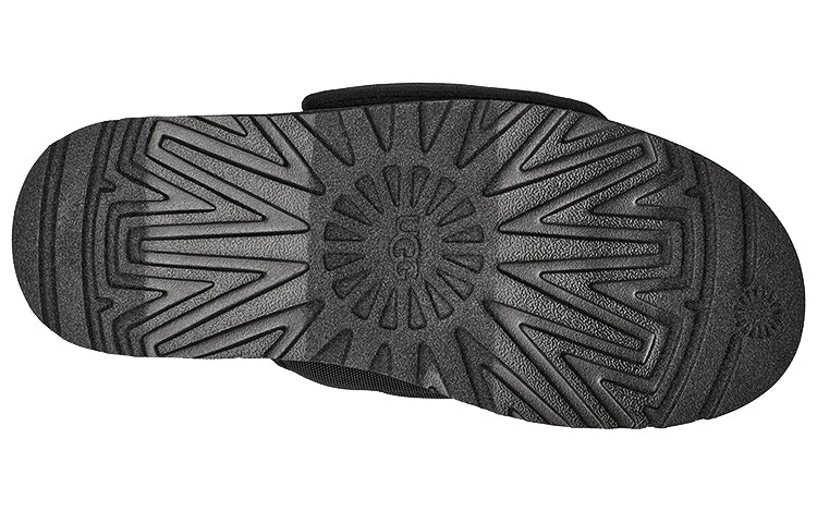 UGG Dune Athletic Sports Slippers Black 1108043-BLK
