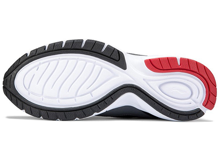 Li-Ning Running Shoes Low 'Black White Grey' ARBP091-3