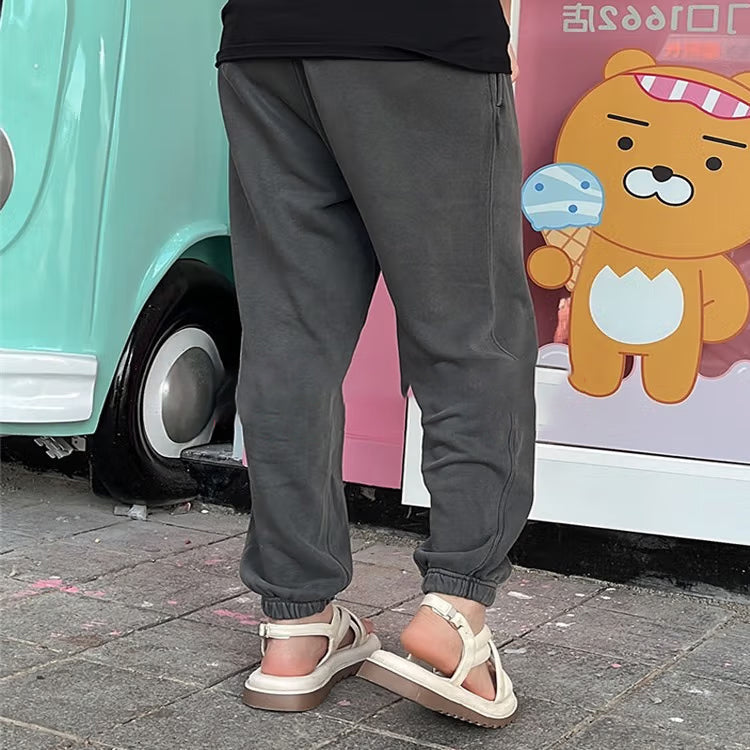Converse Go-To Chuck Taylor Sneaker Patch Loose Fit Sweatpant Asia Sizing 'Grey' 10024024-A05