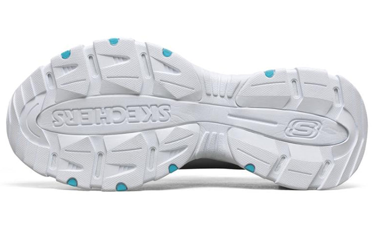 Skechers Kozmiks Running Shoes Blue/Grey/White 888017-GRY