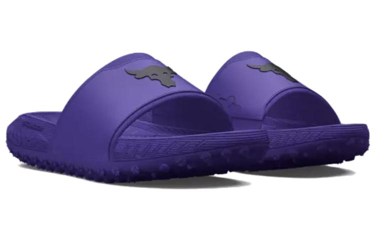 Under Armour Project Rock 3 Slides 'Purple' 3026034500