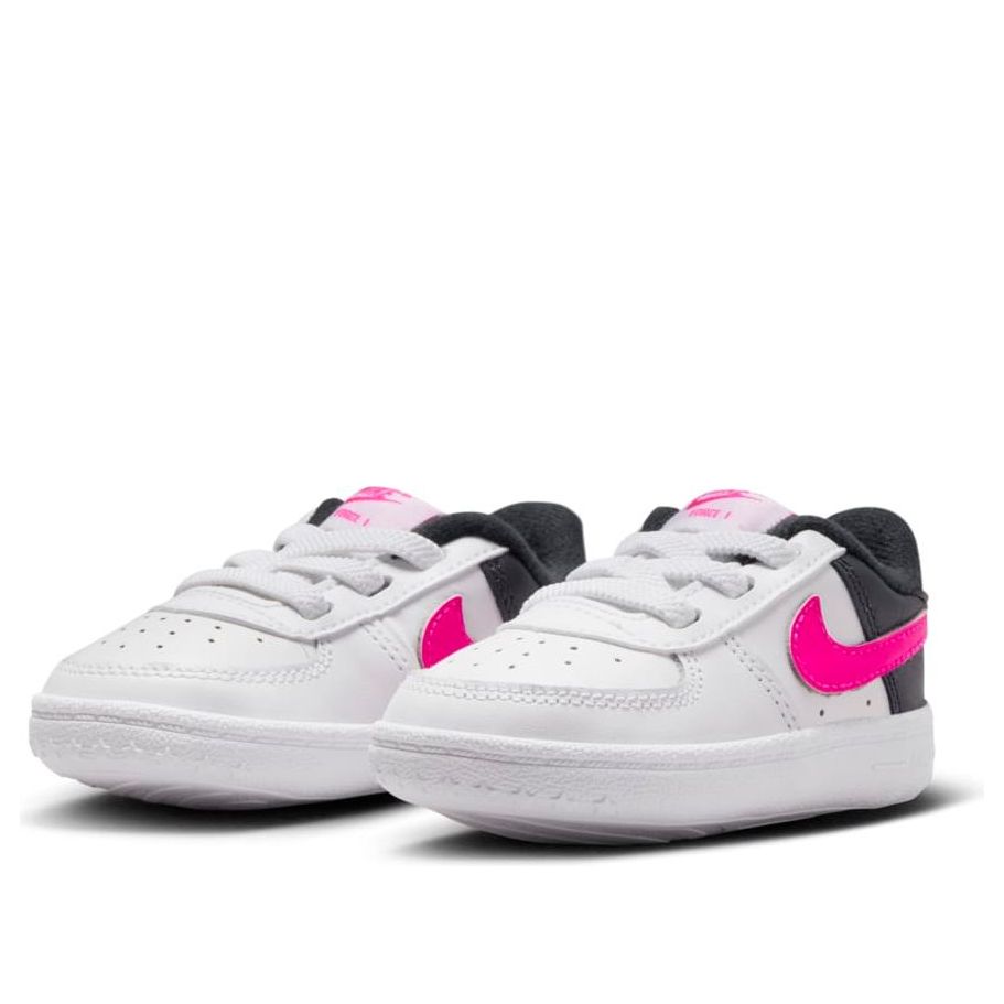 (TD) Nike Force 1 Crib 'White Fierce Pink' DQ0364-109