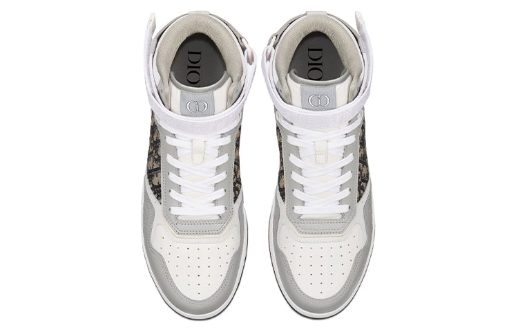 DIOR B27 High Top 'Grey White' 3SH132ZIR_H165