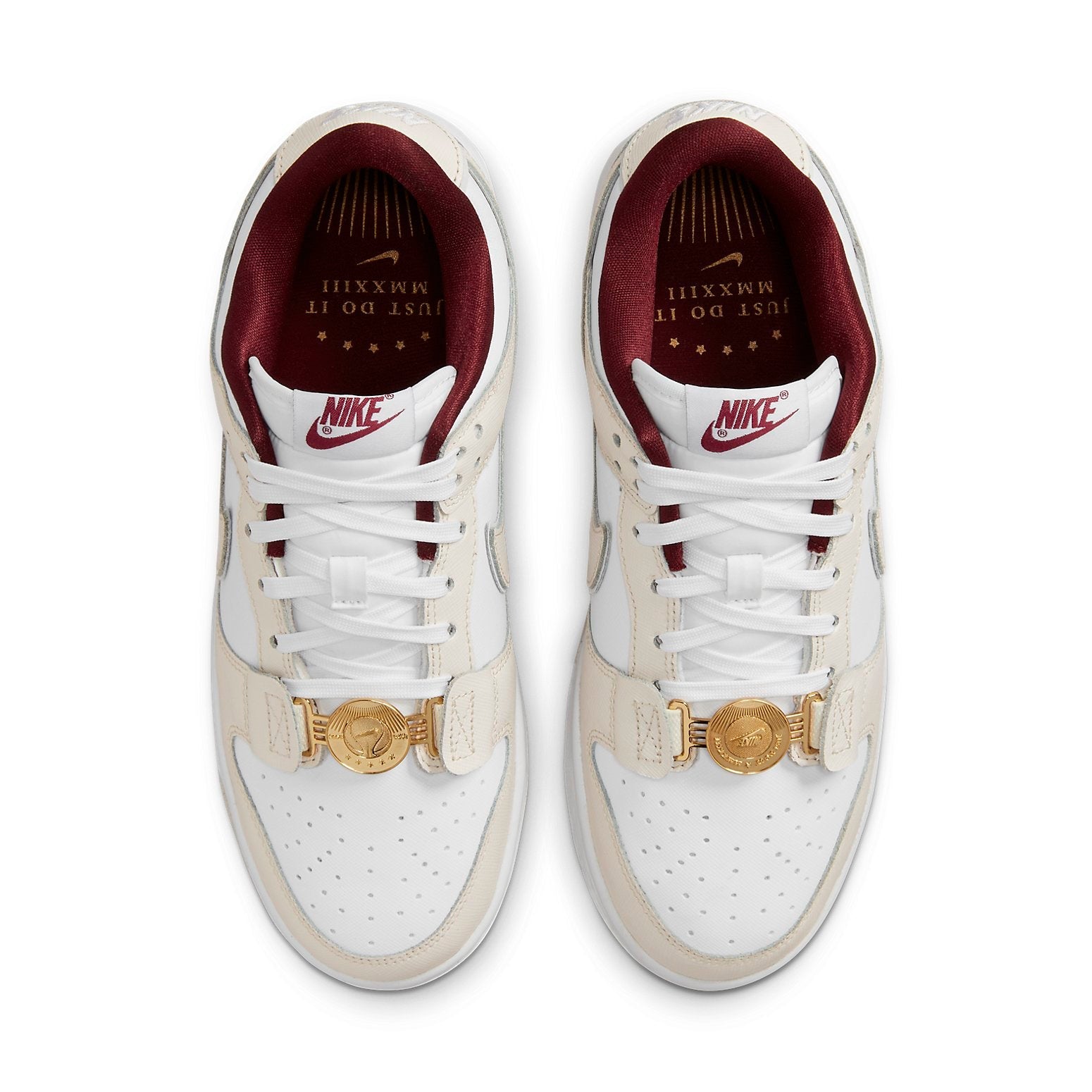 (WMNS) Nike Dunk Low SE Just Do It 'White Phantom' DV1160-100