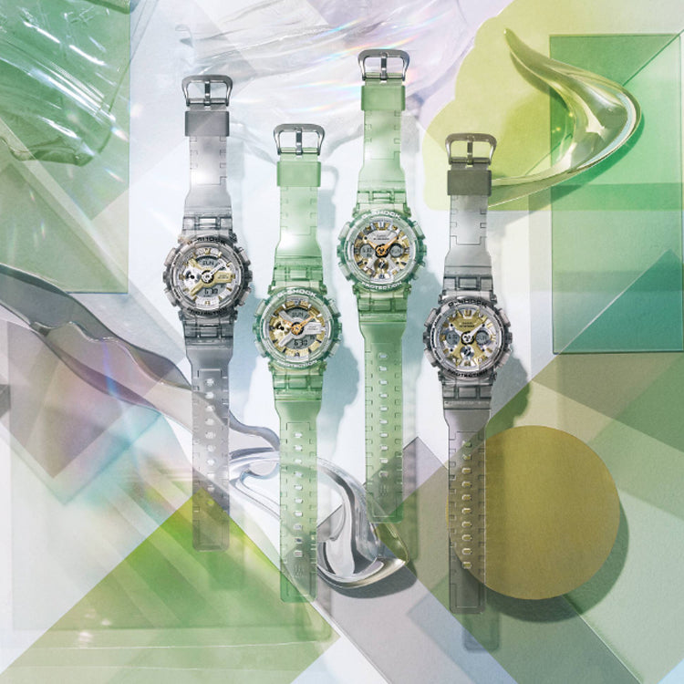CASIO G-Shock Digital-Analog 'Transparent green' GMA-S120GS-3A
