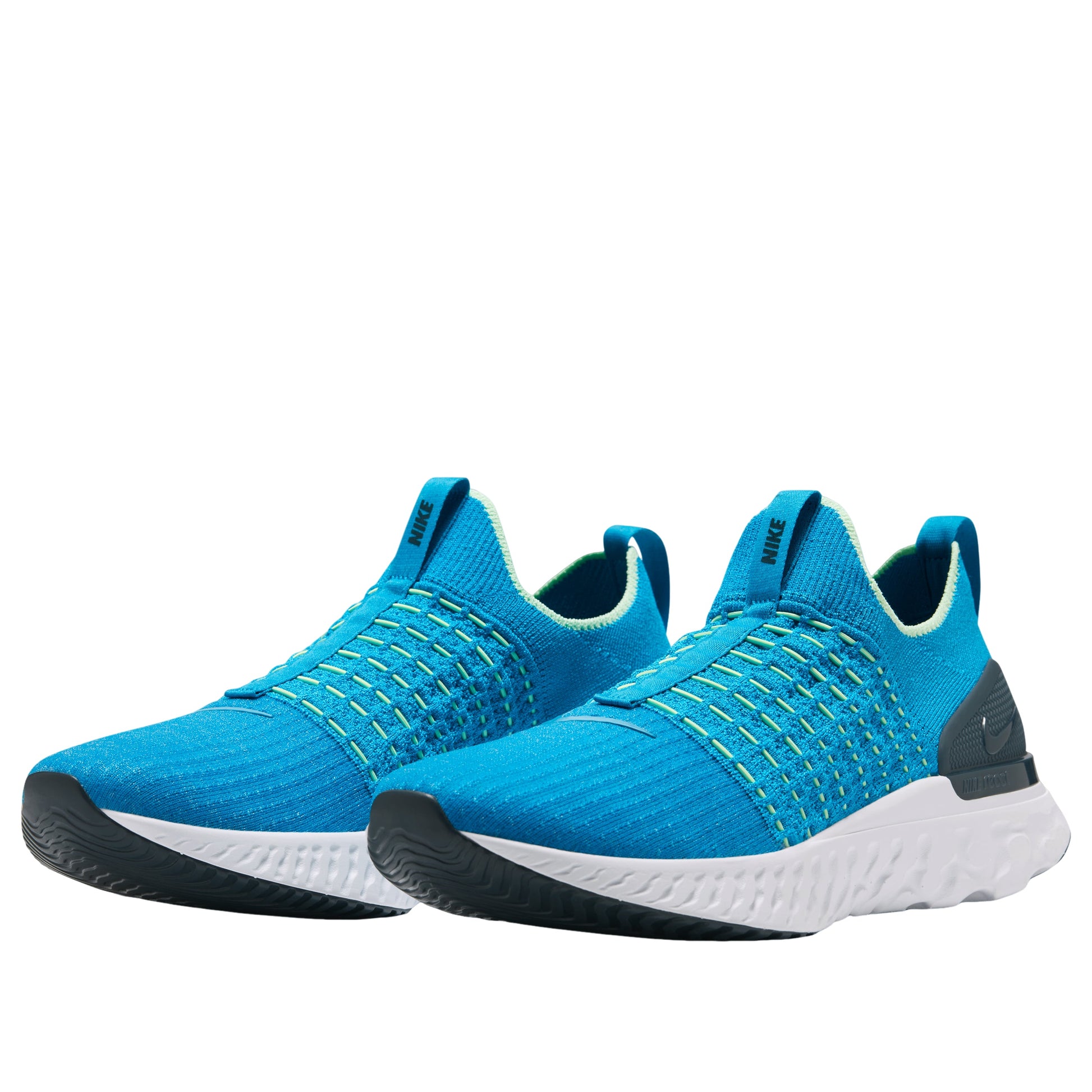 Nike React Phantom Run Flyknit 2 'Blue Orbit Vapor Green' CJ0277-402