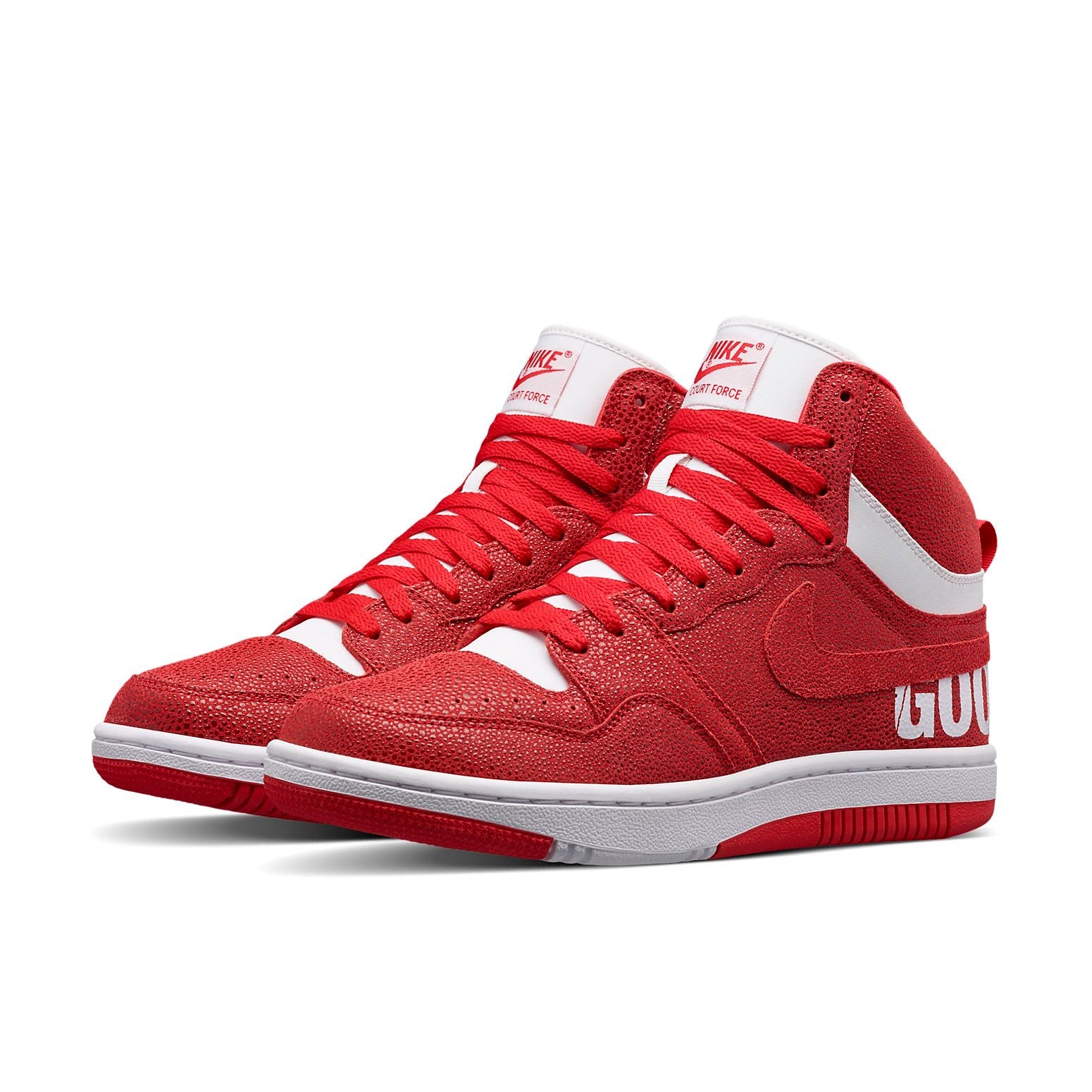 Nike Fragment Design x GOODENOUGH x Lab Court Force 25 'Red White' 814913-661