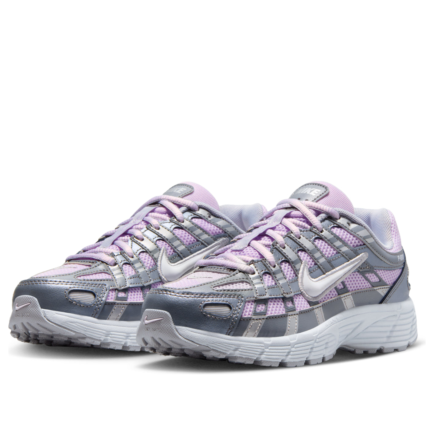 (GS) Nike P-6000 'Doll Smoke Grey Silver' HV5064-500