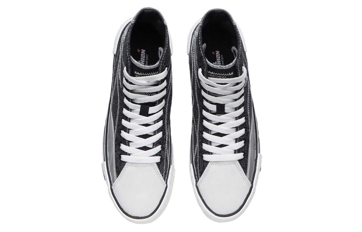 (WMNS) Li-Ning Wei Wu Canvas Hi 'Black Grey' AECR012-2