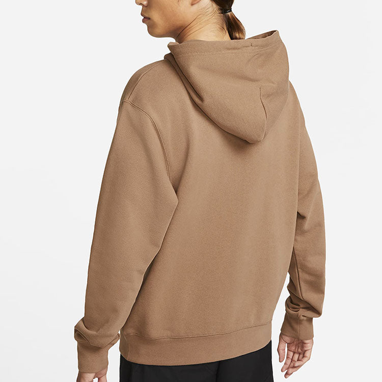 Air Jordan Statement Logo Printing Casual Sports Autumn Hoodie 'Brown' DA9817-256