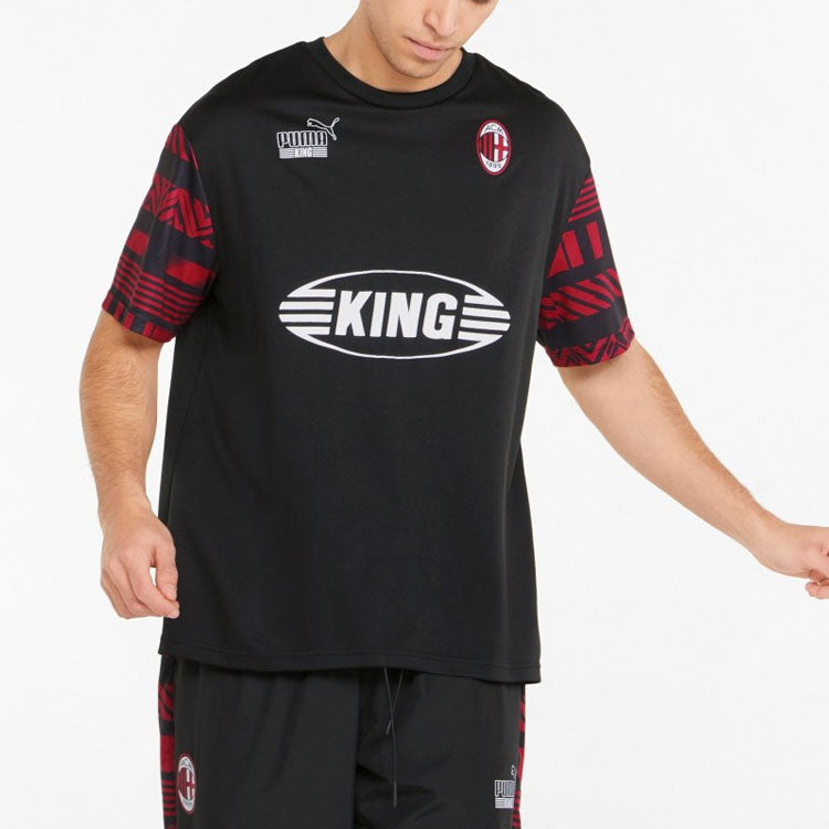 PUMA Acm Ftblheritage Jersey Logo T-Shirt 'Black' 765093-01