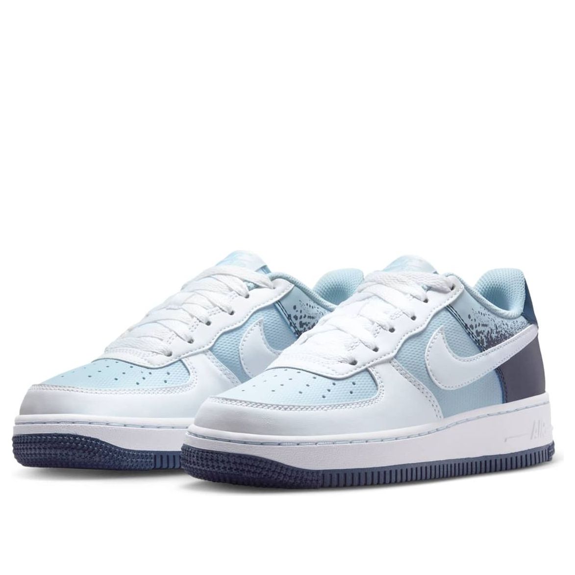(GS) Nike Air Force 1 Low 'Light Armory Blue White' IB7686-400