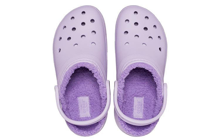 (WMNS) Crocs Classic Lined Clog 'Purple' 207938-530