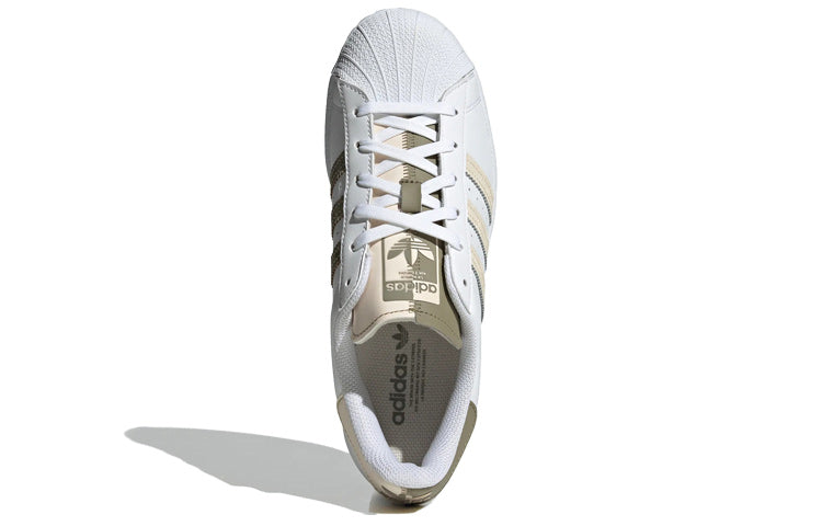 (WMNS) adidas Superstar 'White Olive Green' GW7256