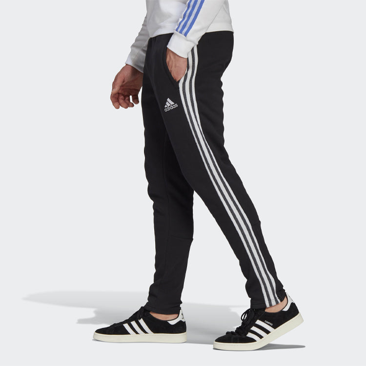 adidas Real Icons Pnt Real Madrid Soccer/Football Casual Sports Stripe Long Pants Black GI0006