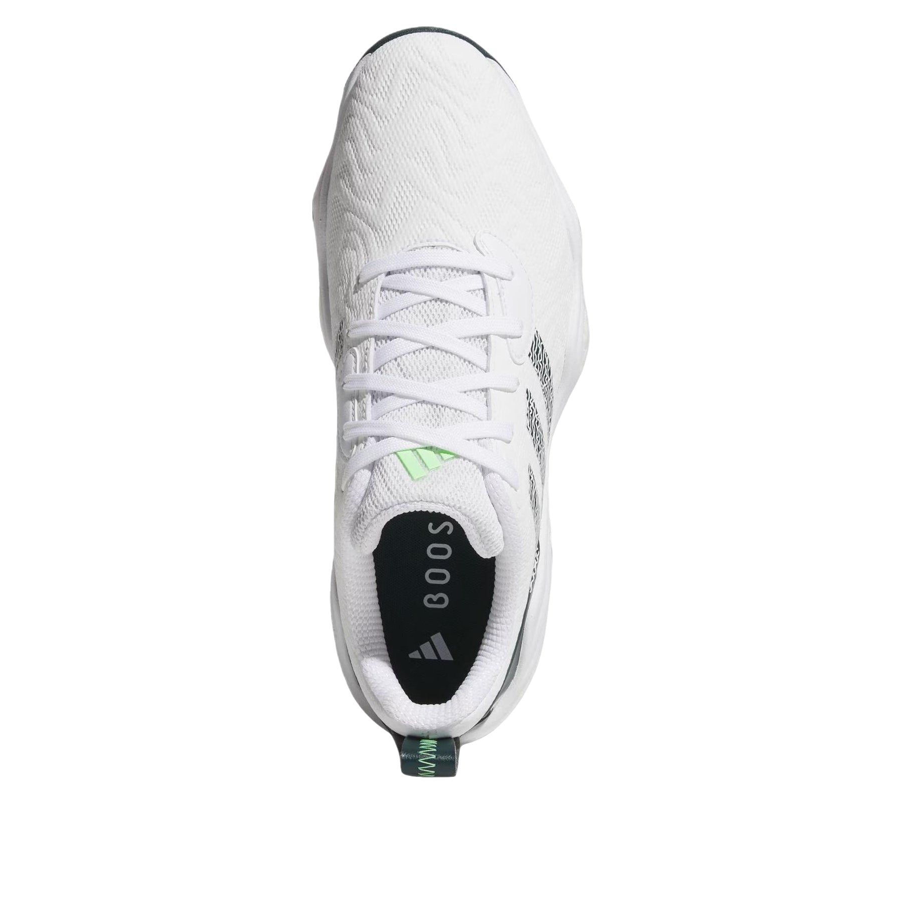adidas Codechaos 25 Spikeless Golf Shoes 'Cloud White Aurora Ivy Lime Burst' JI4163