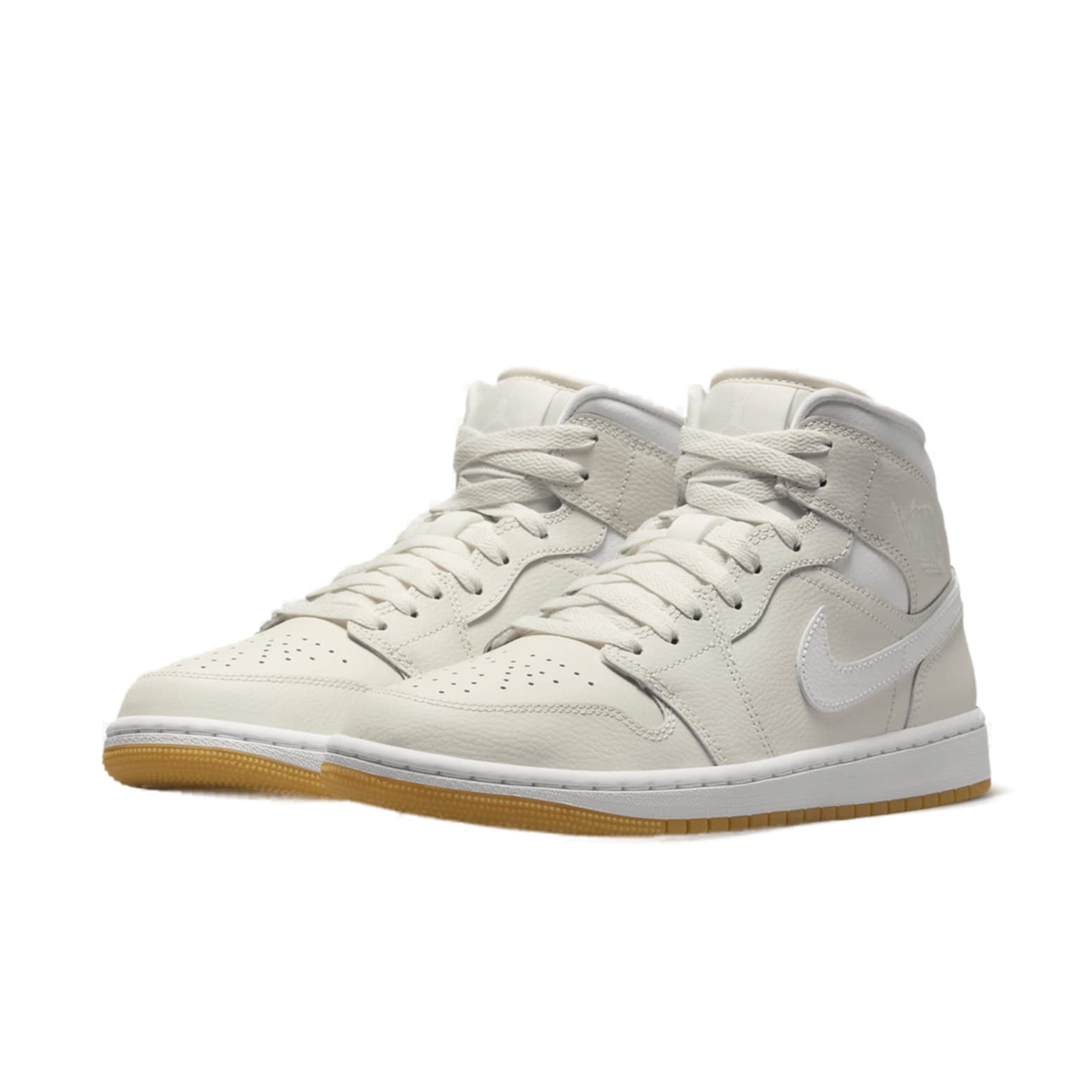 (WMNS) Air Jordan 1 Mid 'Phantom Gum' BQ6472-021