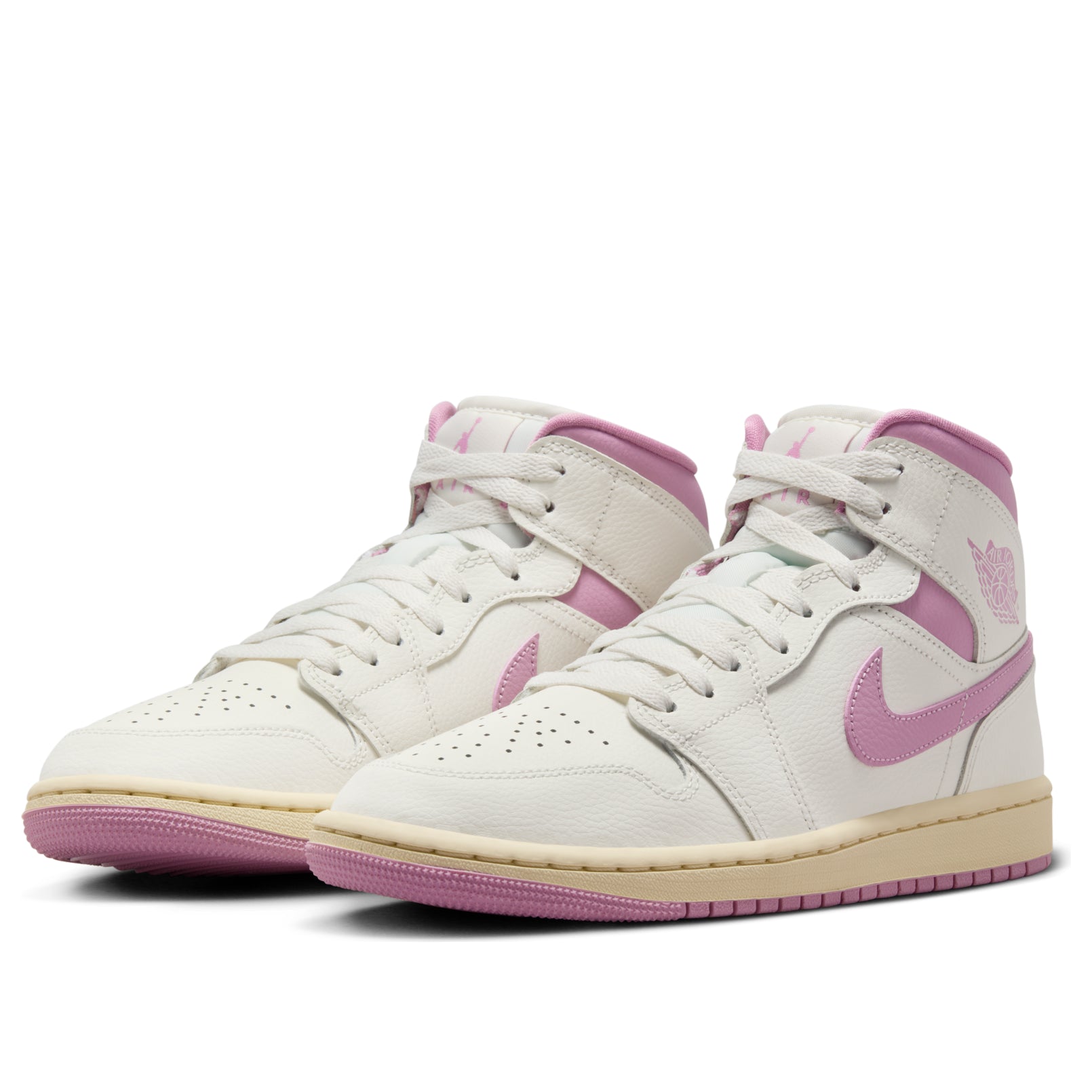 (WMNS) Air Jordan 1 Mid 'Sail Pink Coconut Milk' BQ6472-162