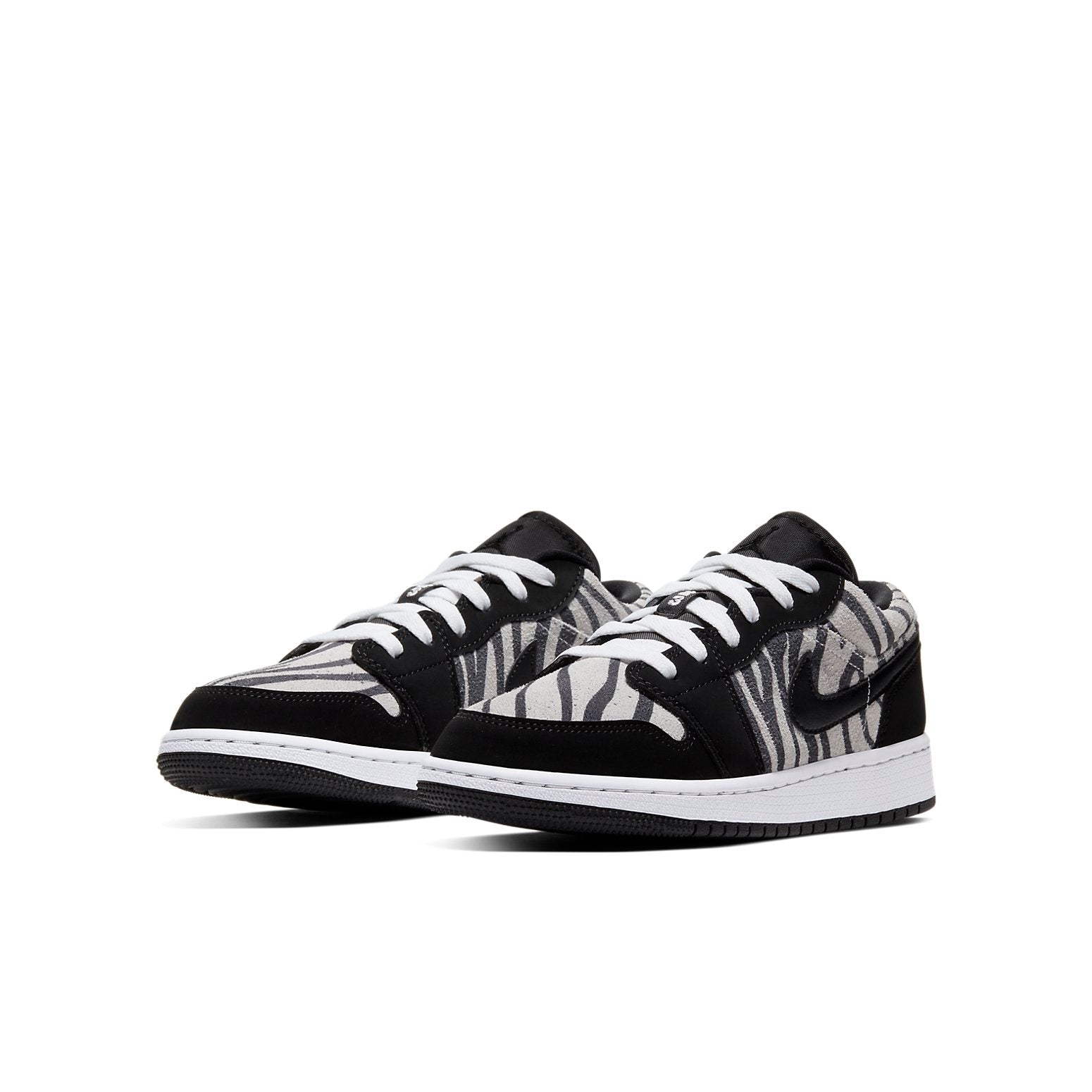 (GS) Air Jordan 1 Low 'Zebra' 553560-057