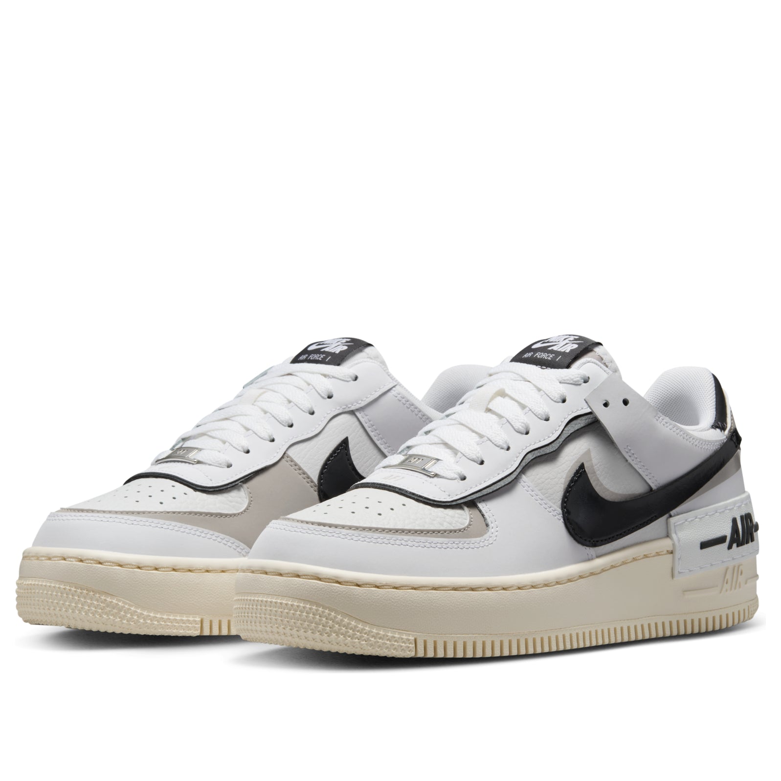 (WMNS) Nike Air Force 1 Shadow 'White Grey Off Noir' DZ1847-110