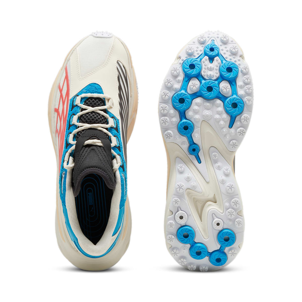 PUMA Spirex Icons of Speed 'Warm White Speed Blue' 396501-02