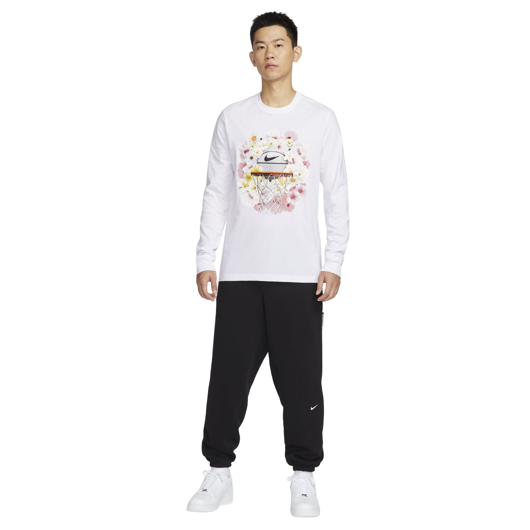 Nike AS M NK TEE LS M90 OC 2 SP25 T-Shirt Asia Sizing 'White' HJ3349-100