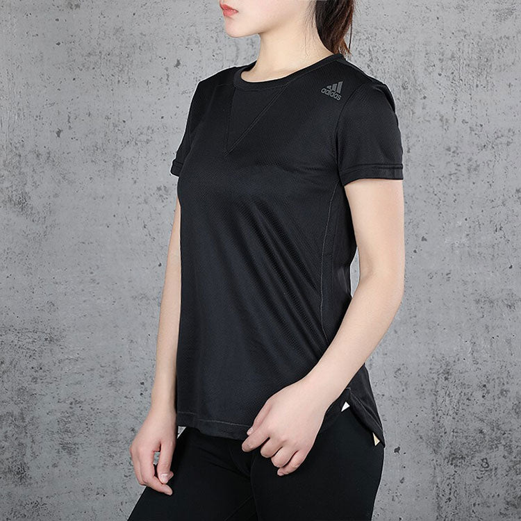 (WMNS) adidas Training T-shirts 'Black' FK9615