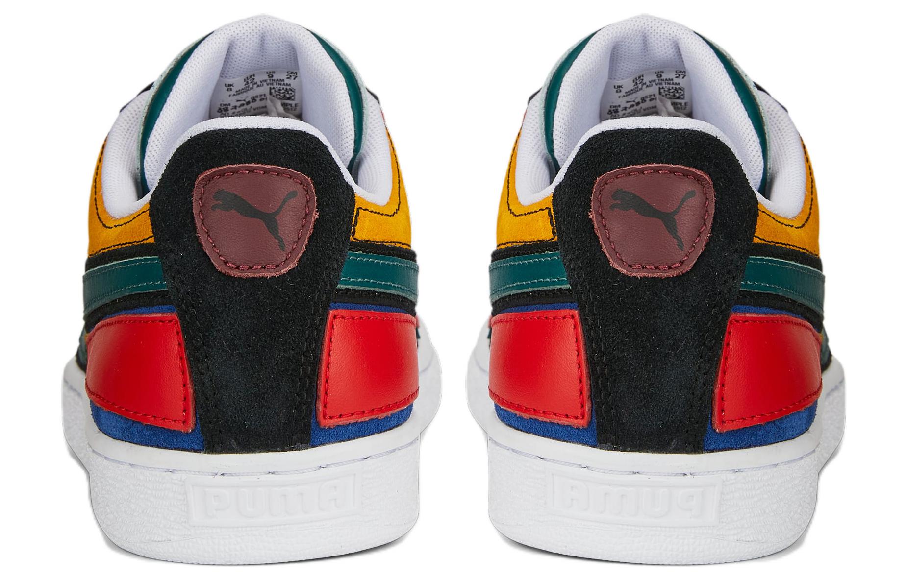PUMA Suede Layers Sneakers 'Blazing Blue Varsity Green' 387480-01