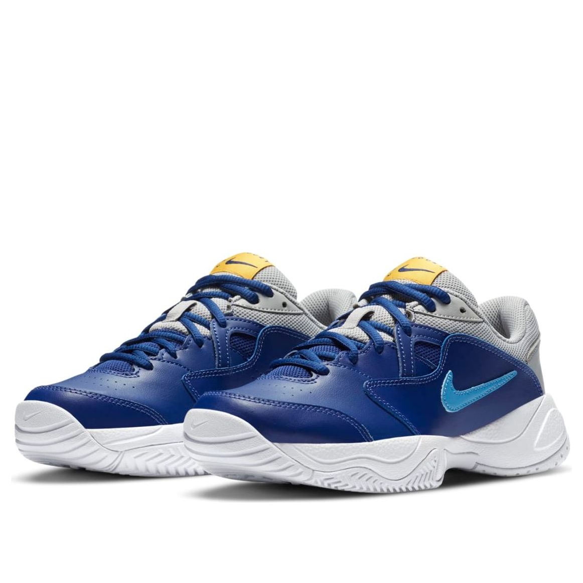 (GS) Nike Court Jr Lite 2 'Blue Grey' CD0440-401