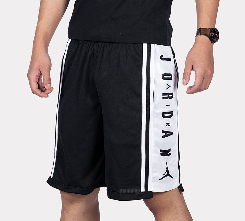 Air Jordan HBR Men's Basketball Shorts Black and white BQ8393-010