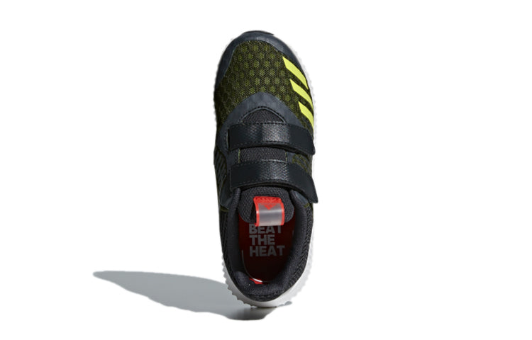 (PS) adidas Fortarun Cool Cf K Wide 'Black Yellow White' BB7779