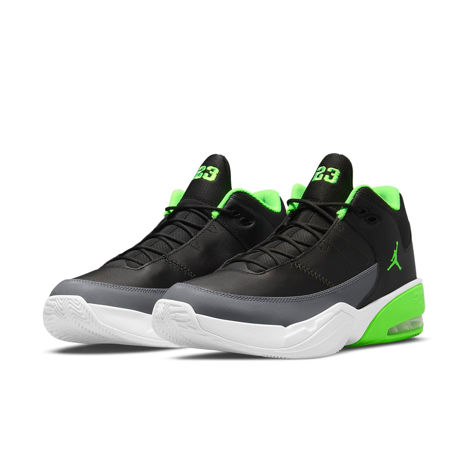 Air Jordan Max Aura 3 Mid-Top Black/Green CZ4167-003