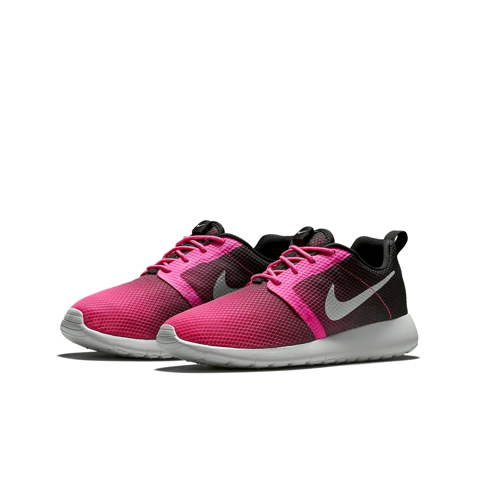 (GS) Nike Rosherun Flight Weight 'Black Pink' 705486-600