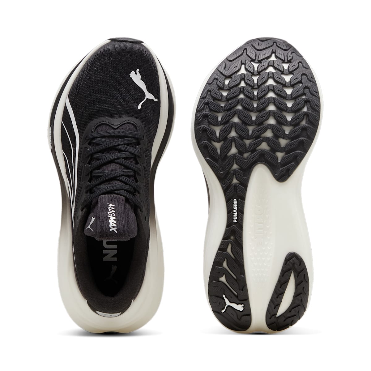 (WMNS) PUMA MagMax Nitro 'Black White' 310089-01