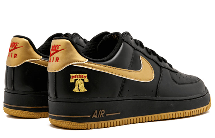 Nike Air Force 1 Premium 'Black Metallic Gold' 309096-071