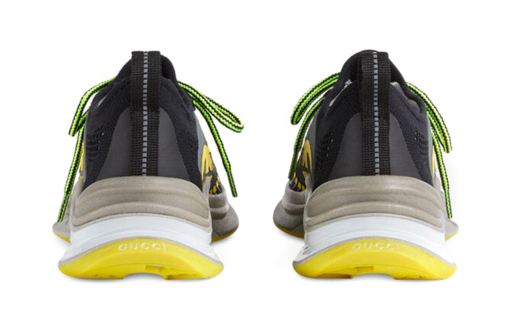 (WMNS) Gucci Run sneaker 'Black Yellow Beige' 680939-USM10-8480