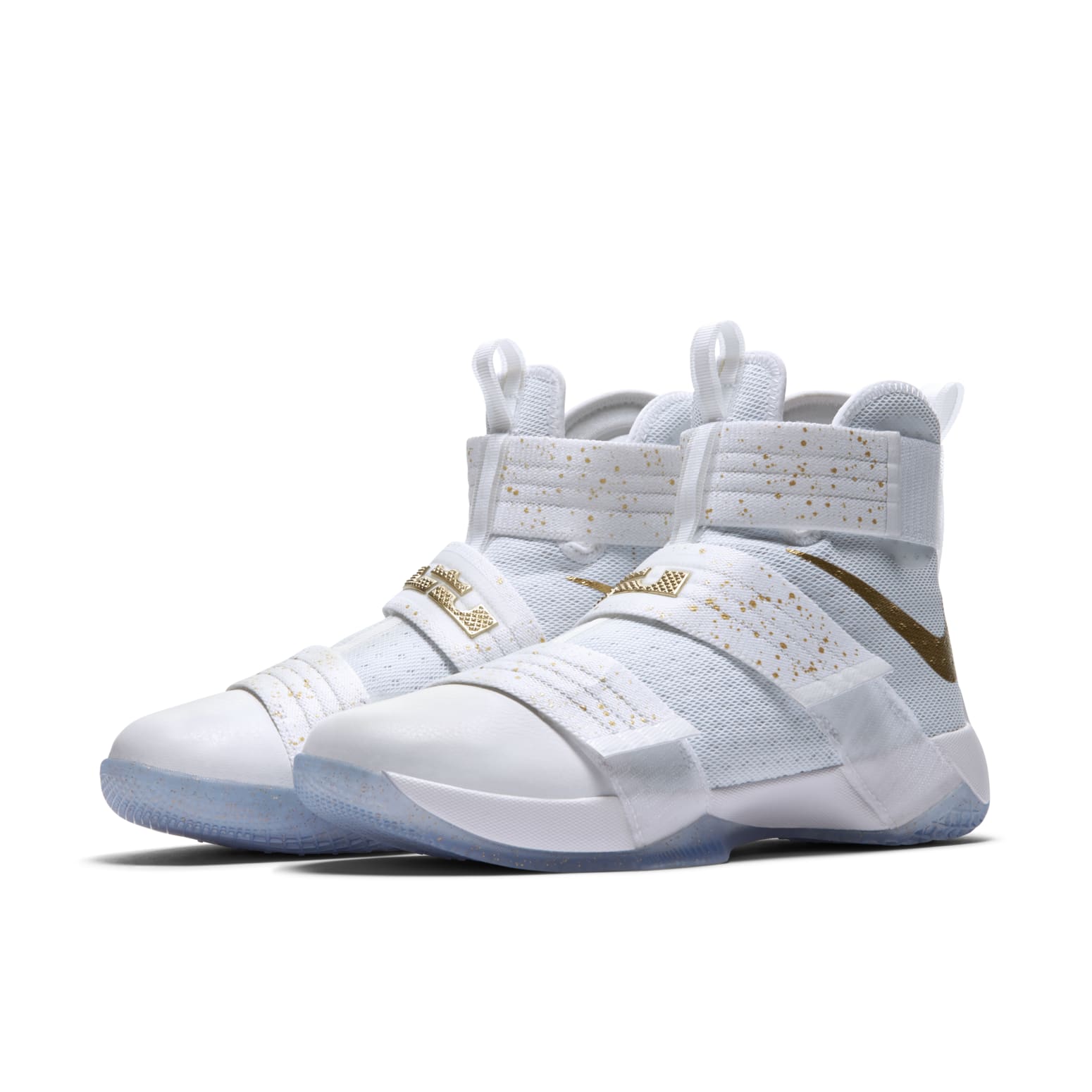Nike LeBron Zoom Soldier 10 'Gold Swoosh' 883333-174