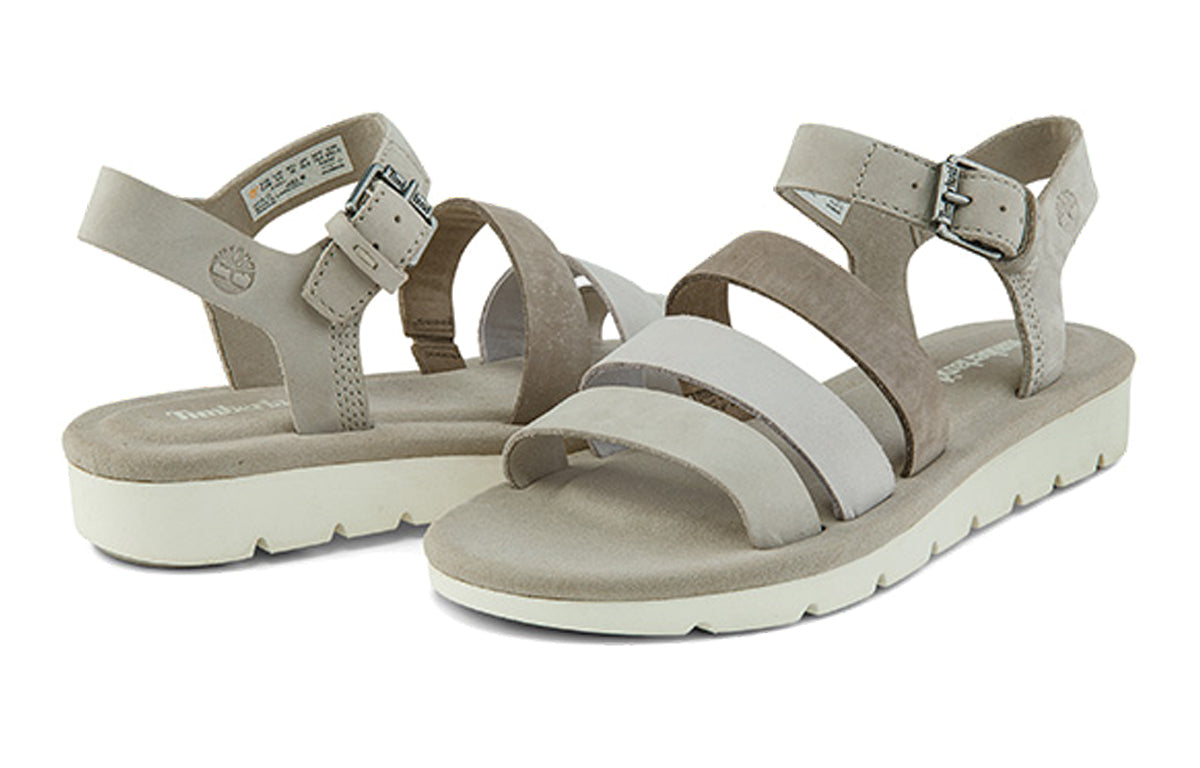 (WMNS) Timberland Lotti Lou 3-Band Sandals 'Beige' A1XVJ