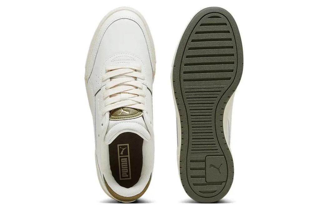 PUMA CA Pro Sport Sneakers 'Warm White Dark Olive' 393282-02