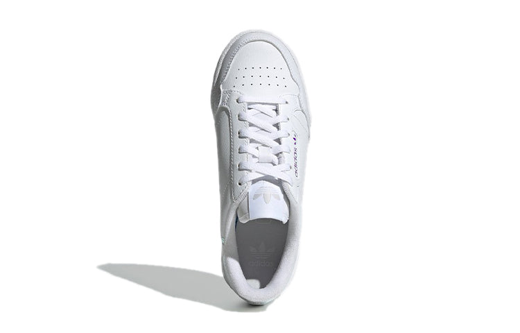 (GS) adidas Continental 80 J 'White Iridescent' EE6471